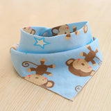 Cute Printed Dog Bandana, Soft Cotton Kerchief for Dogs and Cats