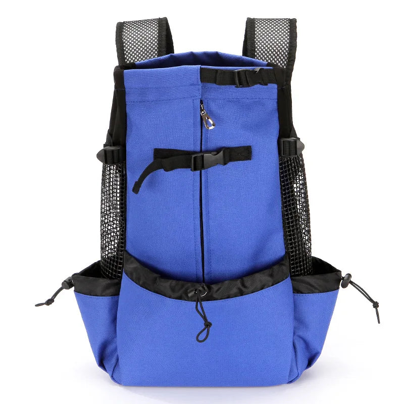 Nylon Dog Motorcycle Backpack Carrier for Small and Medium Dogs