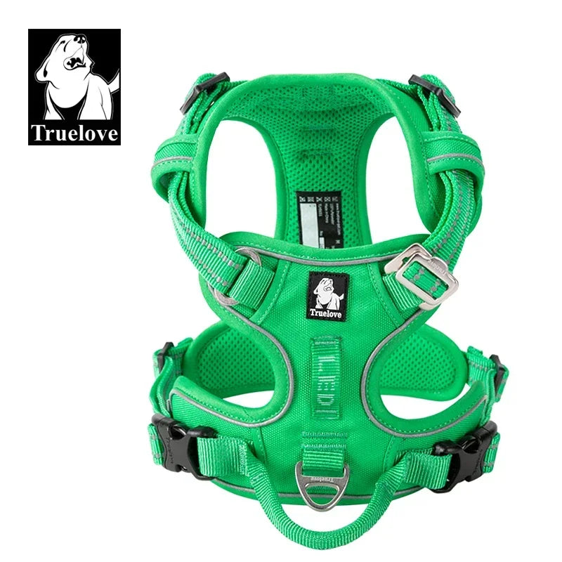 Camouflage Dog Harness, Reflective and Easy On and Off
