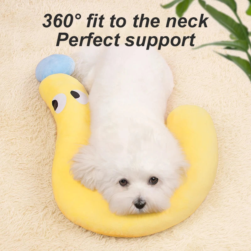 Question Mark Dog Pillow, Cute Plush Headrest for Pets