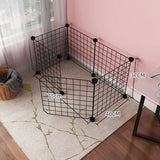 DIY Wire Mesh Dog Fence Panels, Modular Pet Barrier