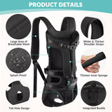Legs-Out Front Dog Carrier Backpack, Hands-Free, S to XL