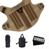 Tactical Dog Harness with Handle for Medium and Large Dogs