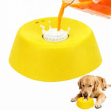 Non-Slip Slow Feeder Dog Bowl, 3/4 Cup, Lick Toy for Treats