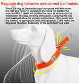 Padded Martingale Dog Collar, Reflective Nylon for Training
