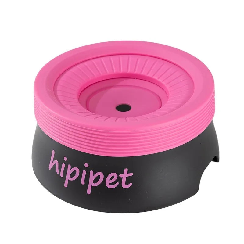 Anti Wet Chin Pet Water Bowl, 600ml Gravity Water Feeder