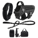 Tactical Dog Harness with MOLLE Panels for Medium & Large Dogs