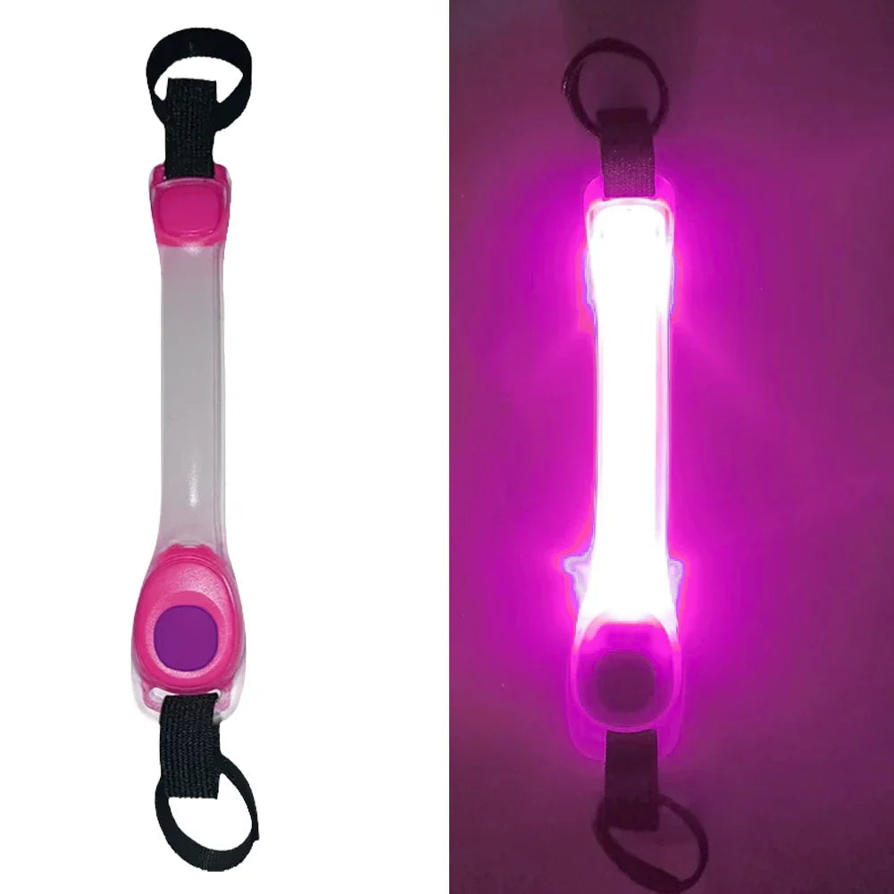 LED Dog Safety Light for Harness or Leash, 7 Colors