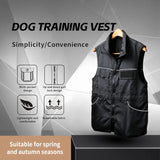 Dog Training Vest for Handlers with Treat Pockets, Summer Weight