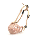 Adjustable Basket Dog Muzzle with Breathable Design in 7 Sizes