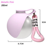Portable Dog Water Bottle with Fold-Out Silicone Bowl, 9.6 oz