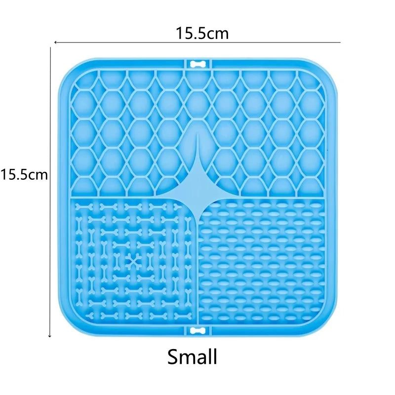 Silicone Lick Mat for Dogs, Slow Feeder Dog Bowls