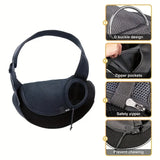 Dog Sling Carrier with Breathable Mesh for Small Dogs