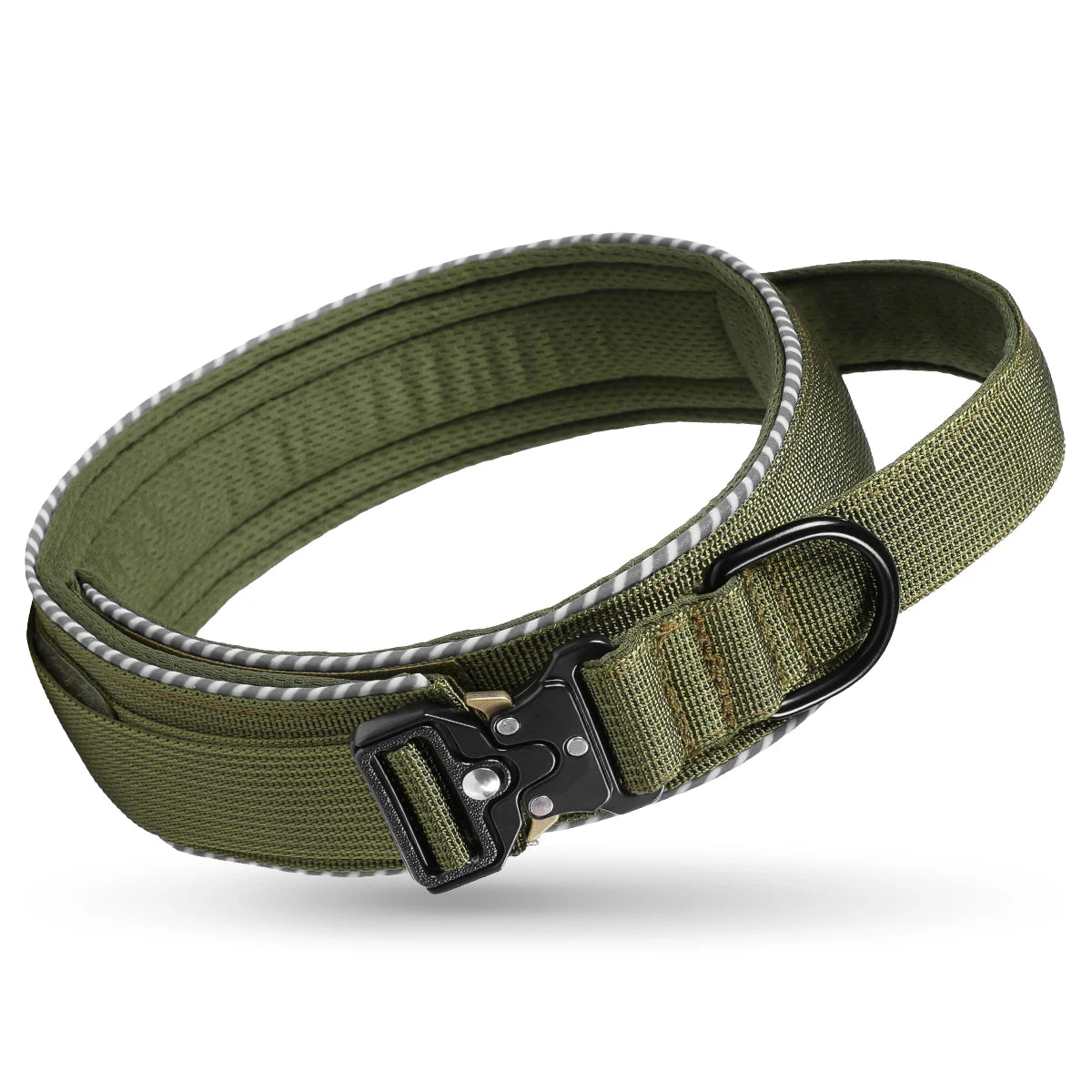 Tactical Dog Collar with Control Handle, Adjustable Nylon