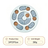 Interactive Dog Puzzle Feeder and Slow Feeder Bowl, 4 Styles