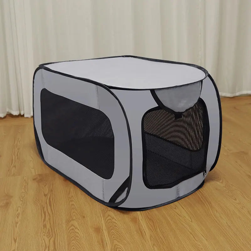 Pop Up Pet Tent Crate for Cars, Home & Outdoor Use