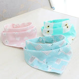 Cute Printed Dog Bandana, Soft Cotton Kerchief for Dogs and Cats