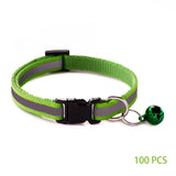 Adjustable Puppy Collar with Small Bell, 7.5 to 12.6 in