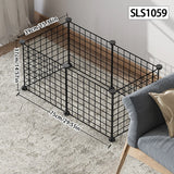 DIY Wire Mesh Dog Fence Panels, Modular Pet Barrier