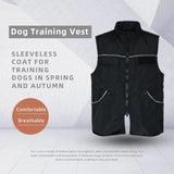 Dog Training Vest for Handlers with Treat Pockets, Summer Weight