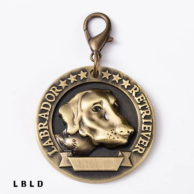 Personalized Engraved Dog ID Tag with Name, Phone and Address
