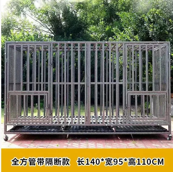 Heavy Duty Metal Dog Kennel in 15 Sizes for Small to Large Dogs