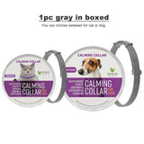 Waterproof Dog Calming Collar, 60-Day Adjustable Collar for All Sizes