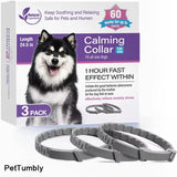 Dog Calming Collar with 30-Day Release, Waterproof and Cut to Fit
