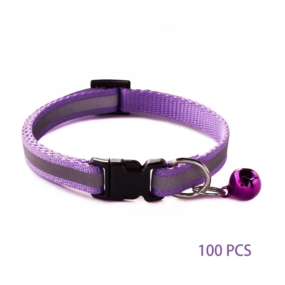 Adjustable Puppy Collar with Small Bell, 7.5 to 12.6 in