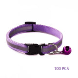 Adjustable Puppy Collar with Small Bell, 7.5 to 12.6 in