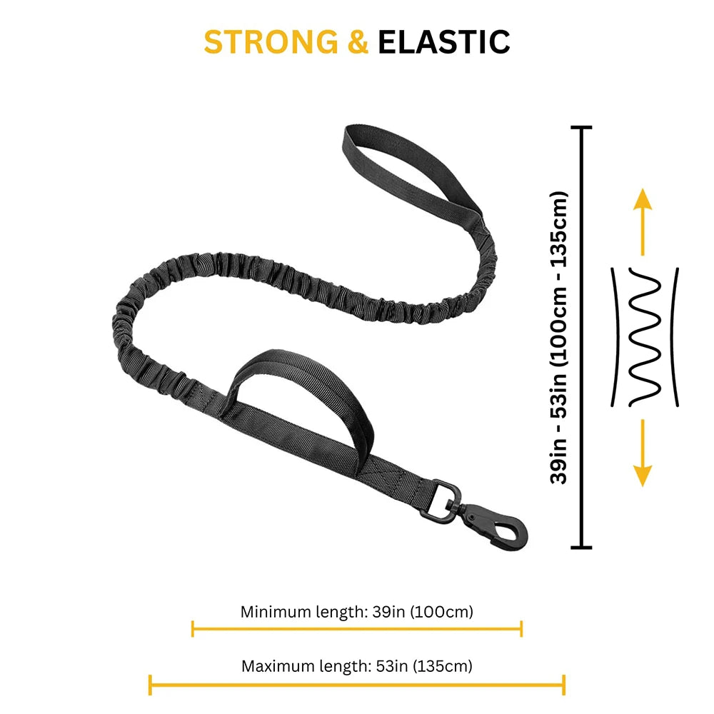 Tactical Dog Harness with Handle for Large Dogs, S to XL Sizes