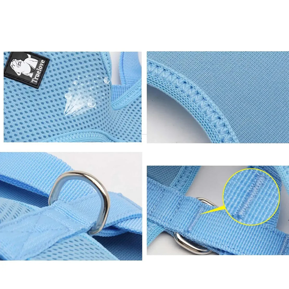 Breathable Mesh Dog Harness for Small and Medium Dogs