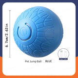Smart Rolling Dog Ball That Moves on Its Own, USB Rechargeable
