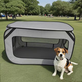 Pop Up Pet Tent Crate for Cars, Home & Outdoor Use
