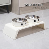 Raised Dog Feeder – 2 Stainless Steel Bowls