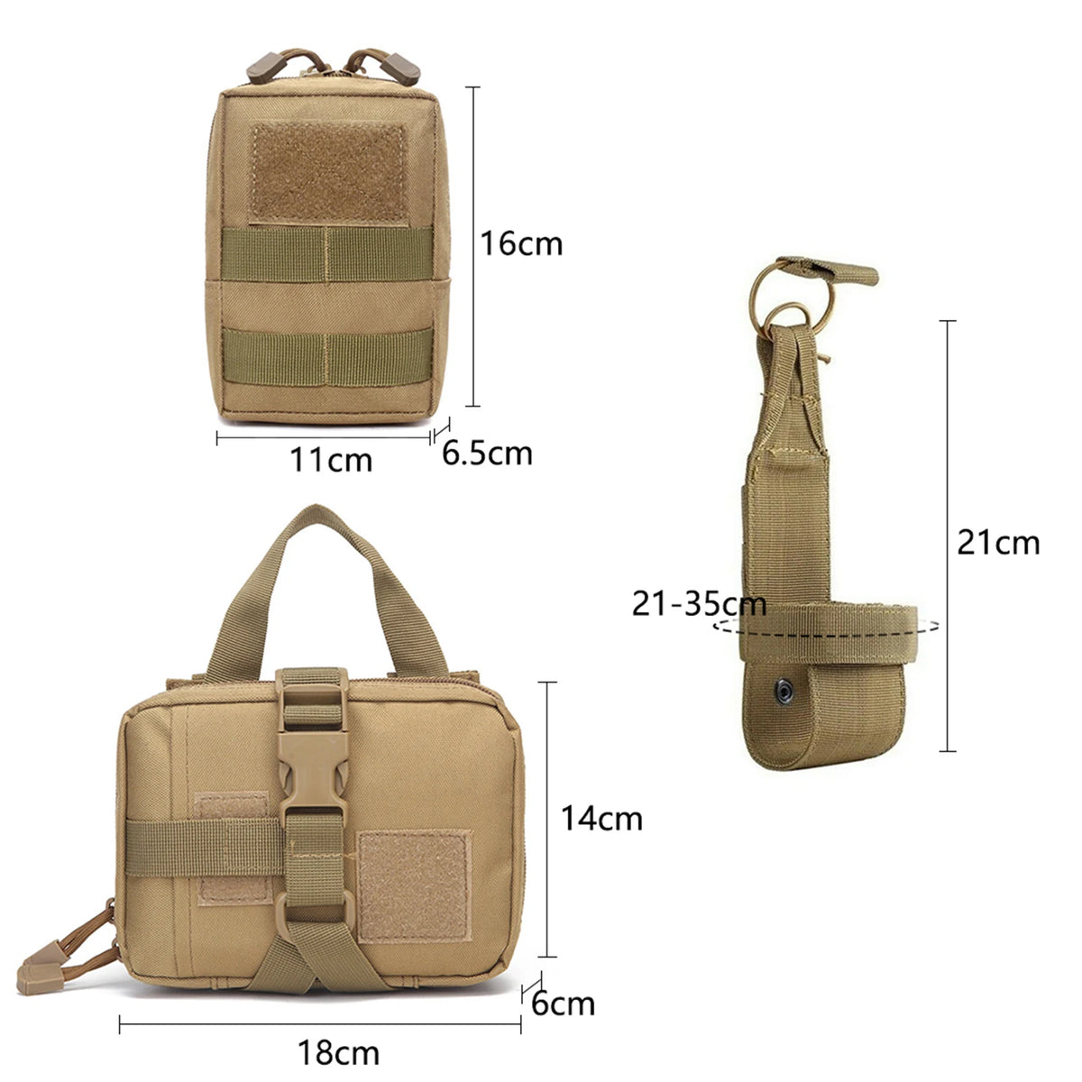 Tactical Dog Harness and Collar Set for Medium & Large Dogs