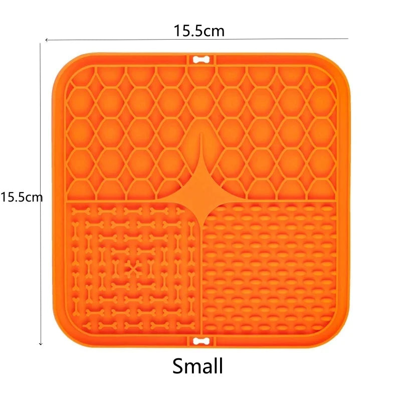 Silicone Lick Mat for Dogs, Slow Feeder Dog Bowls
