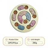 Interactive Dog Puzzle Feeder and Slow Feeder Bowl, 4 Styles