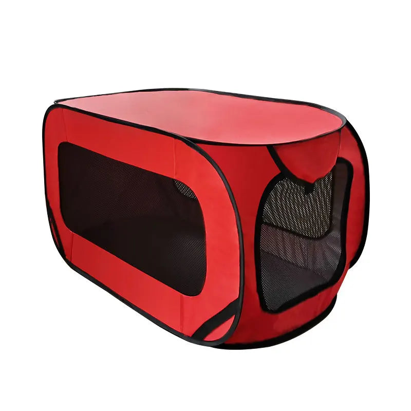 Pop Up Pet Tent Crate for Cars, Home & Outdoor Use