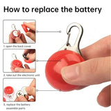 LED Dog Collar Light Pendant with 3 Modes, 6 Colors
