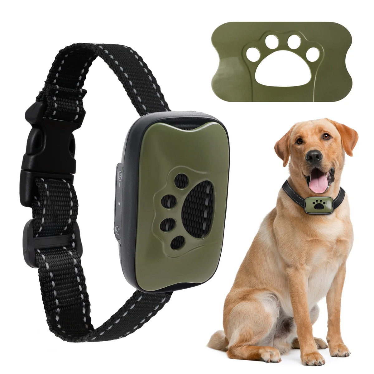 Rechargeable Dog Bark Collar with Beep and Vibration Modes