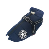 Waterproof Winter Dog Coat with Built-In Harness, S to 5XL