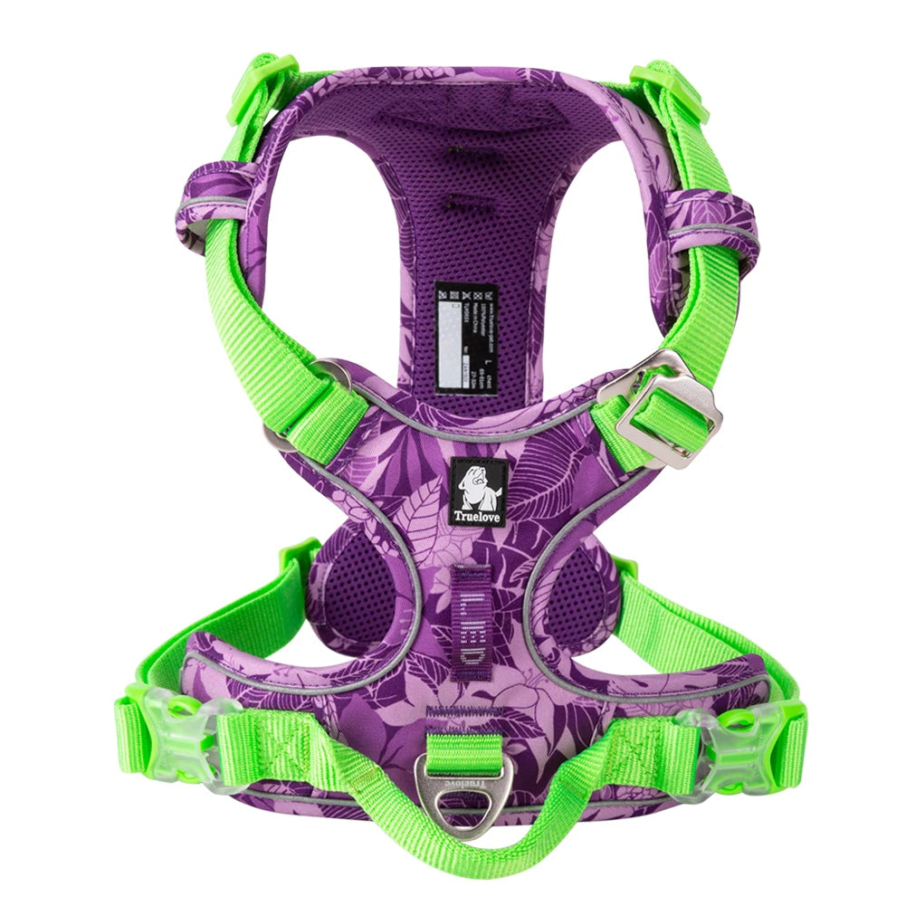 Heavy Duty No-Pull Dog Harness with Mesh Padding and Handle