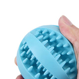 Treat Dispensing Rubber Ball for Small Dogs and Puppies, 2.4 in