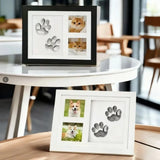 Dog Paw Print Keepsake Kit with Clay and Photo Frame