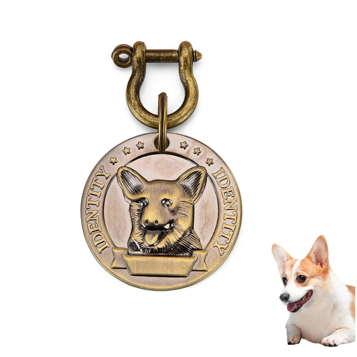 Custom Engraved Dog ID Tags in Bulk, 5 or 10 Pack