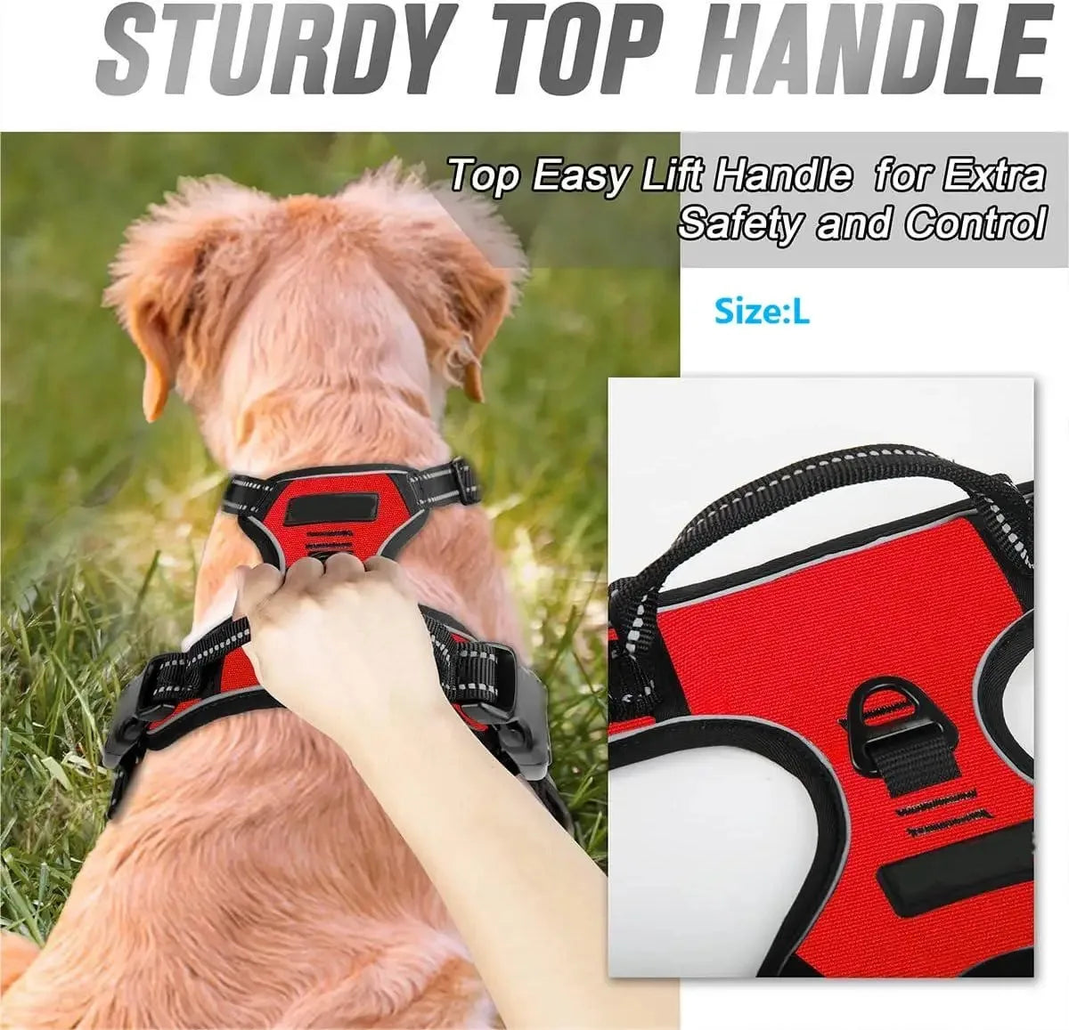 Dog Vest Harness for Small and Medium Dogs, All Seasons