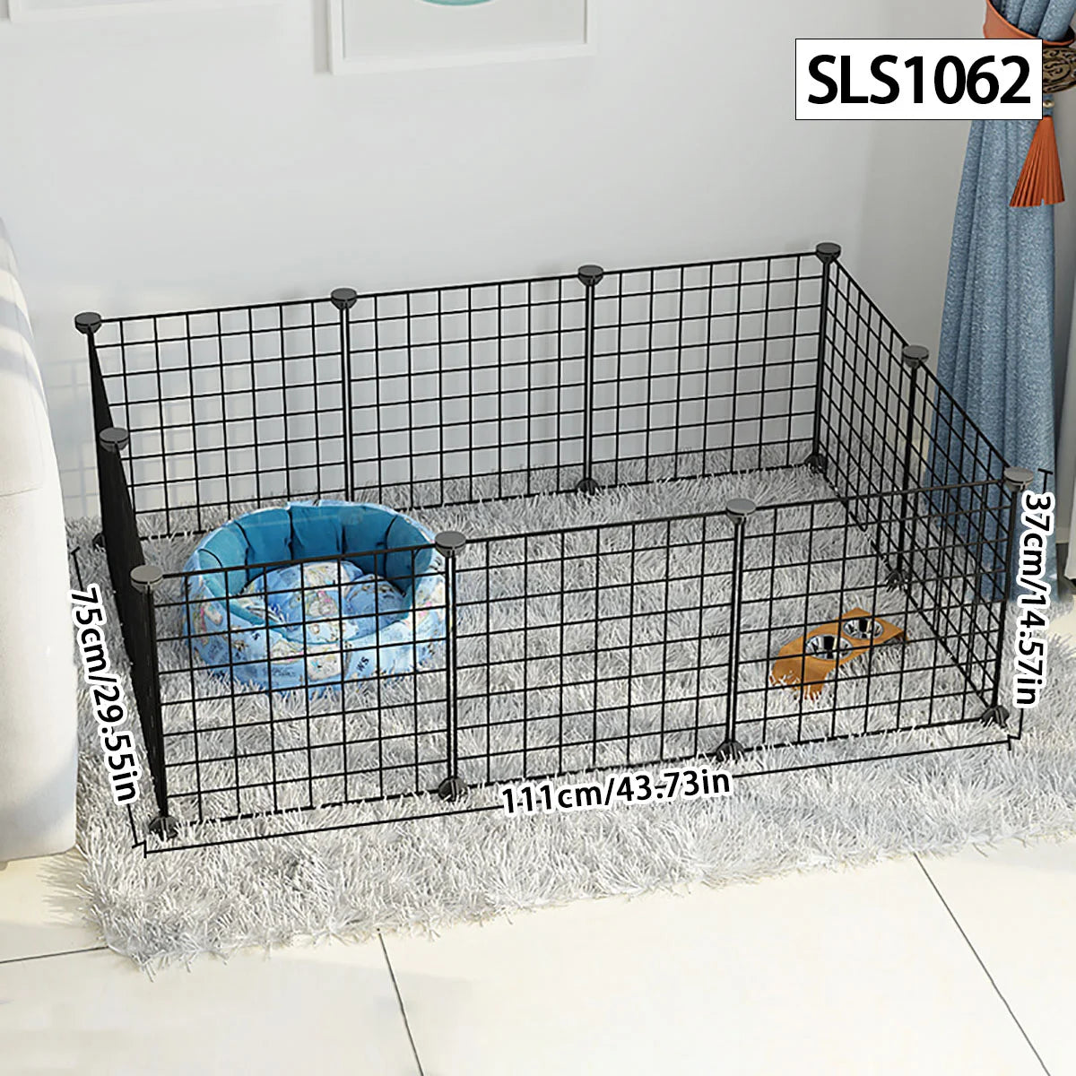 DIY Wire Mesh Dog Fence Panels, Modular Pet Barrier