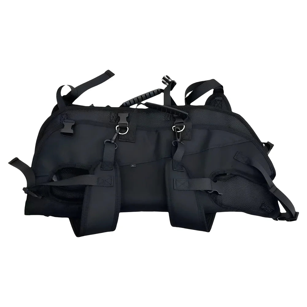 Dog Sling Carrier Backpack for Motorcycle Rides and Walks