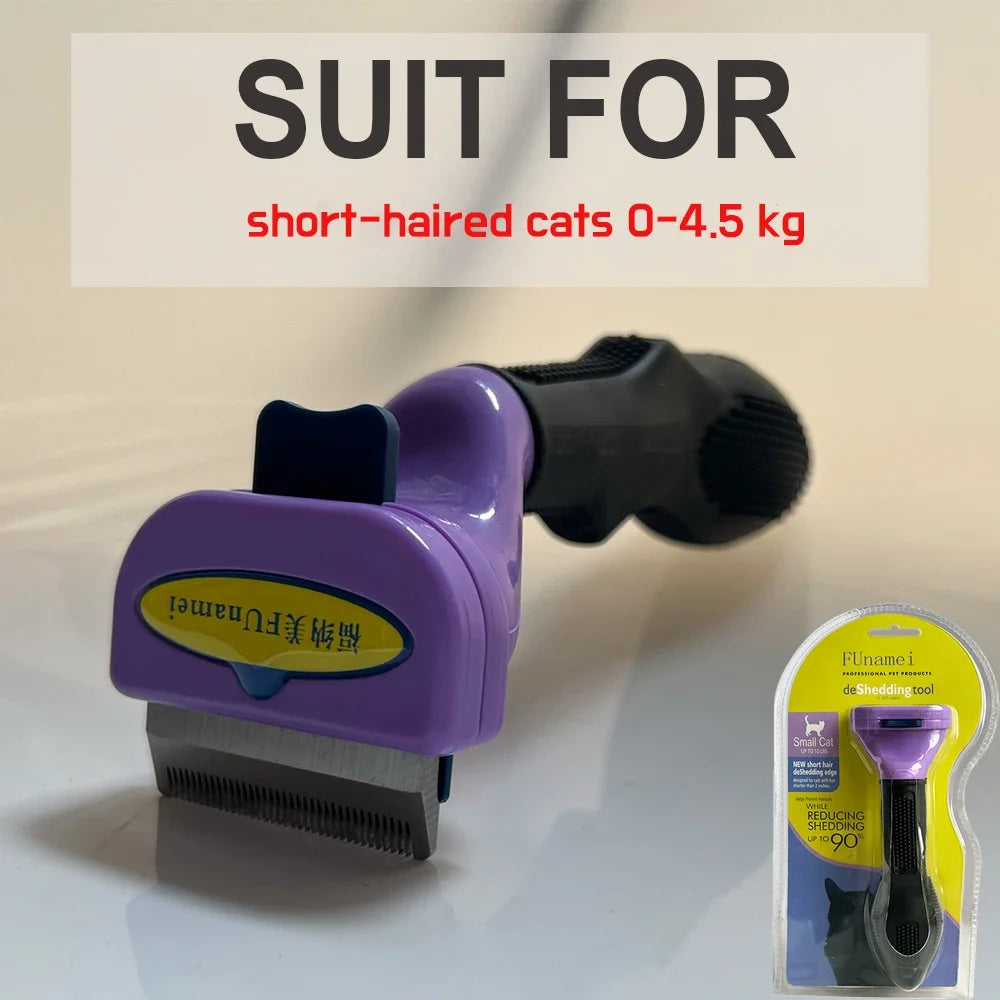 Dog Deshedding Brush for Undercoat, Long and Short Hair
